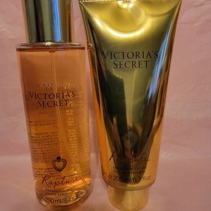 VS Rapture mist and lotion